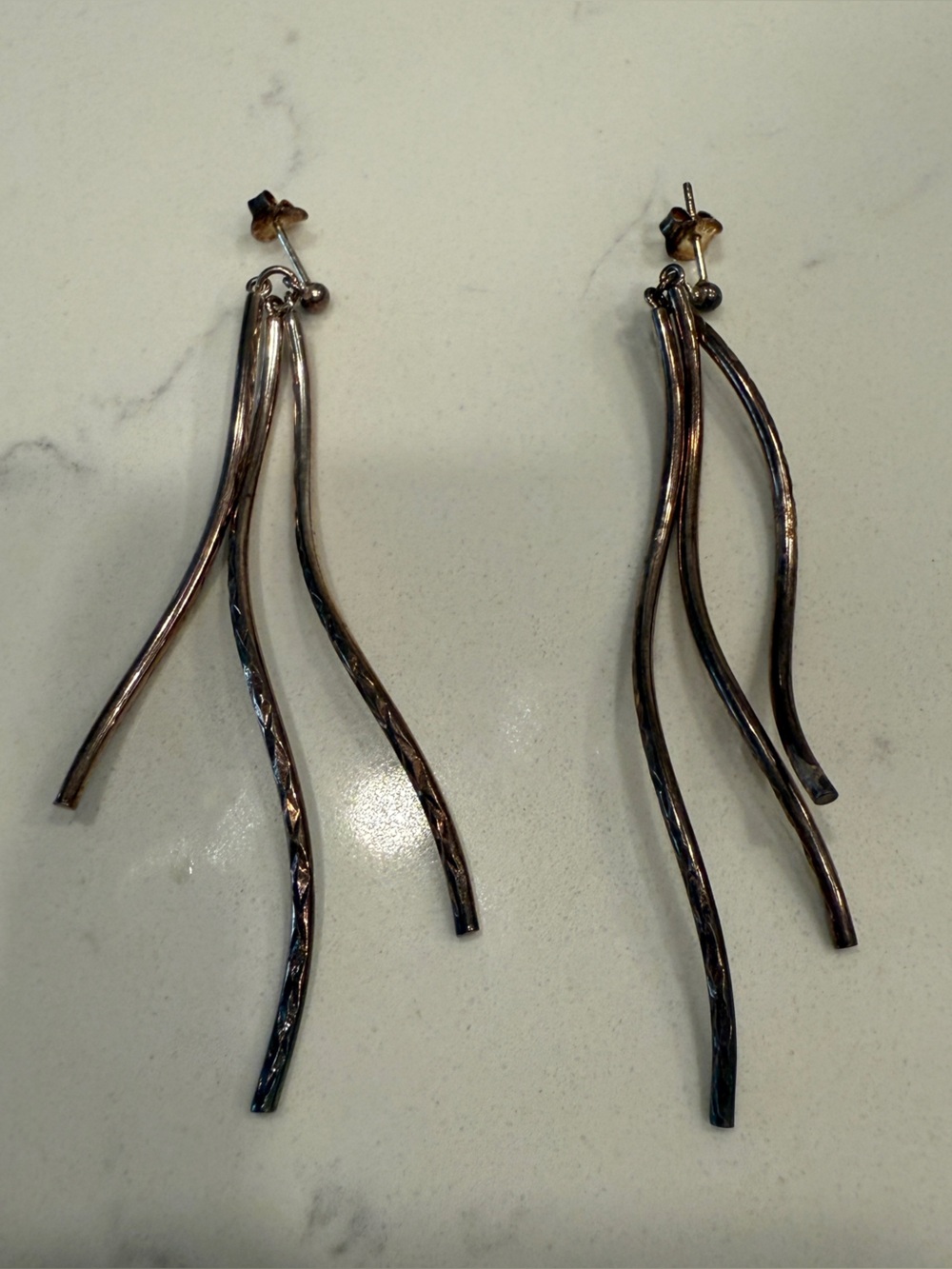 Twisted Dangle Earrings